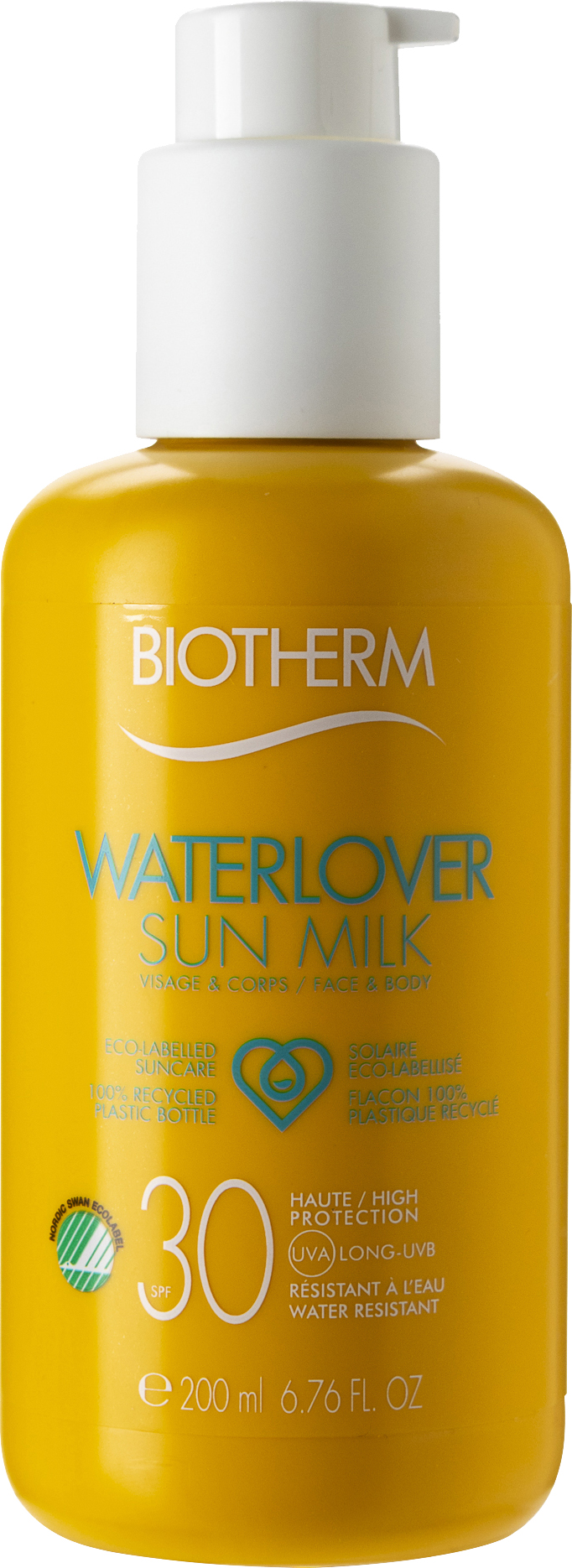 BIOTHERM WATERLOVER SUN MILK ECO-LABELLED BIOTHERM WATERLOVER SUN MILK ECO-LABELLED