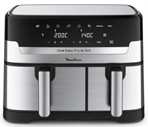 MOULINEX EASY FRY DUAL AIR FRYER & GRILL (EZ905D20)