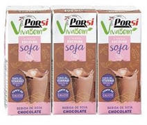 PORSI VIVA BEM BEBIDA DE SOJA CHOCOLATE.