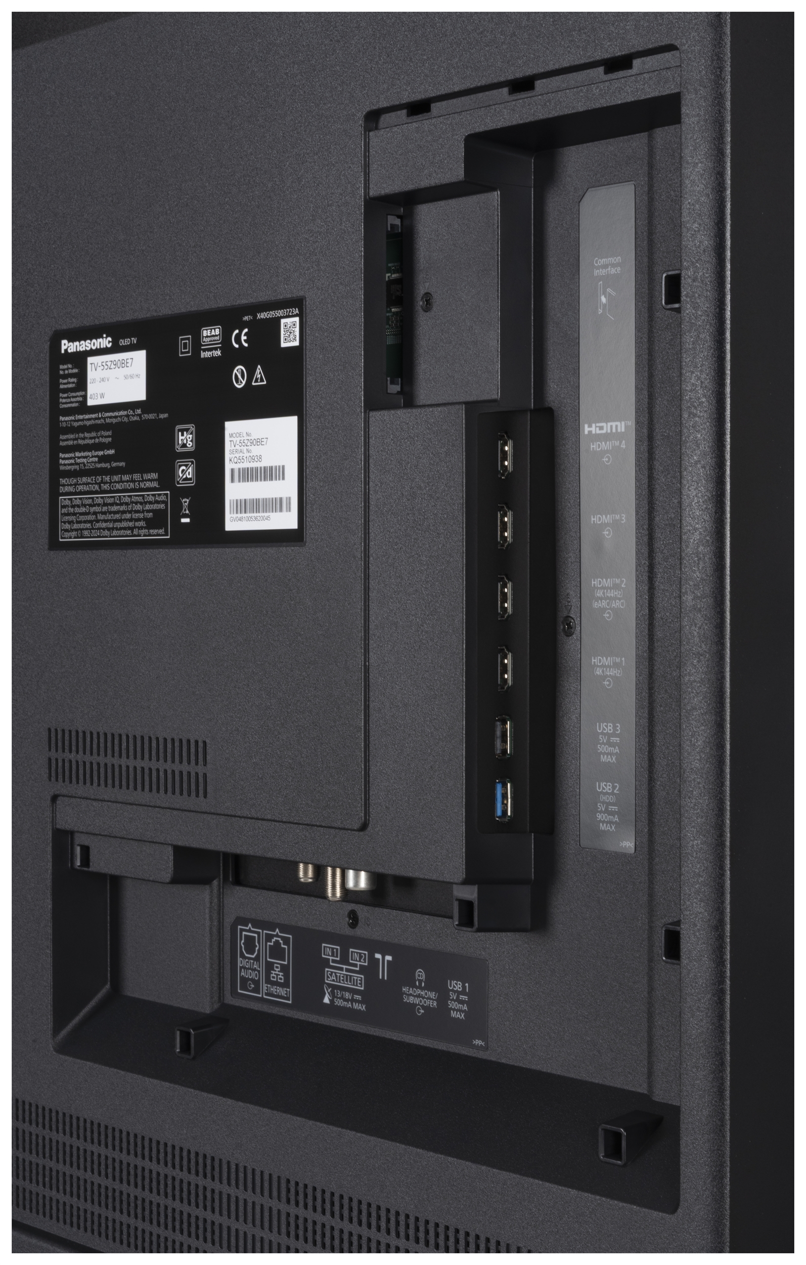 PANASONIC TV-55Z90BEB