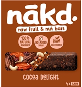 NAKD Raw fruit & nut bar cocoa delight