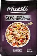 HACENDADO (MERCADONA) MUESLI 50% FRUTAS & FRUTOS SECOS
