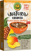 CEM PORCENTO NATURAL Natura Granola Super Frutos Tropicais com guarana