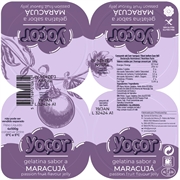 YOÇOR Gelatina sabor a Maracujá