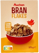 AUCHAN BRAN FLAKES COM TRIGO INTEGRAL