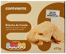 CONTINENTE BOLACHA DE CANELA