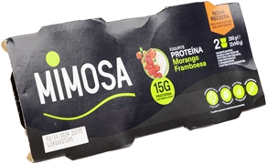 MIMOSA IOGURTE PROTEINA MORANGO/FRAMBOESA