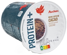 AUCHAN +Protein Sobremesa láctea cacau