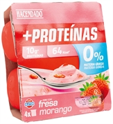 HACENDADO (MERCADONA) +Proteinas com morango