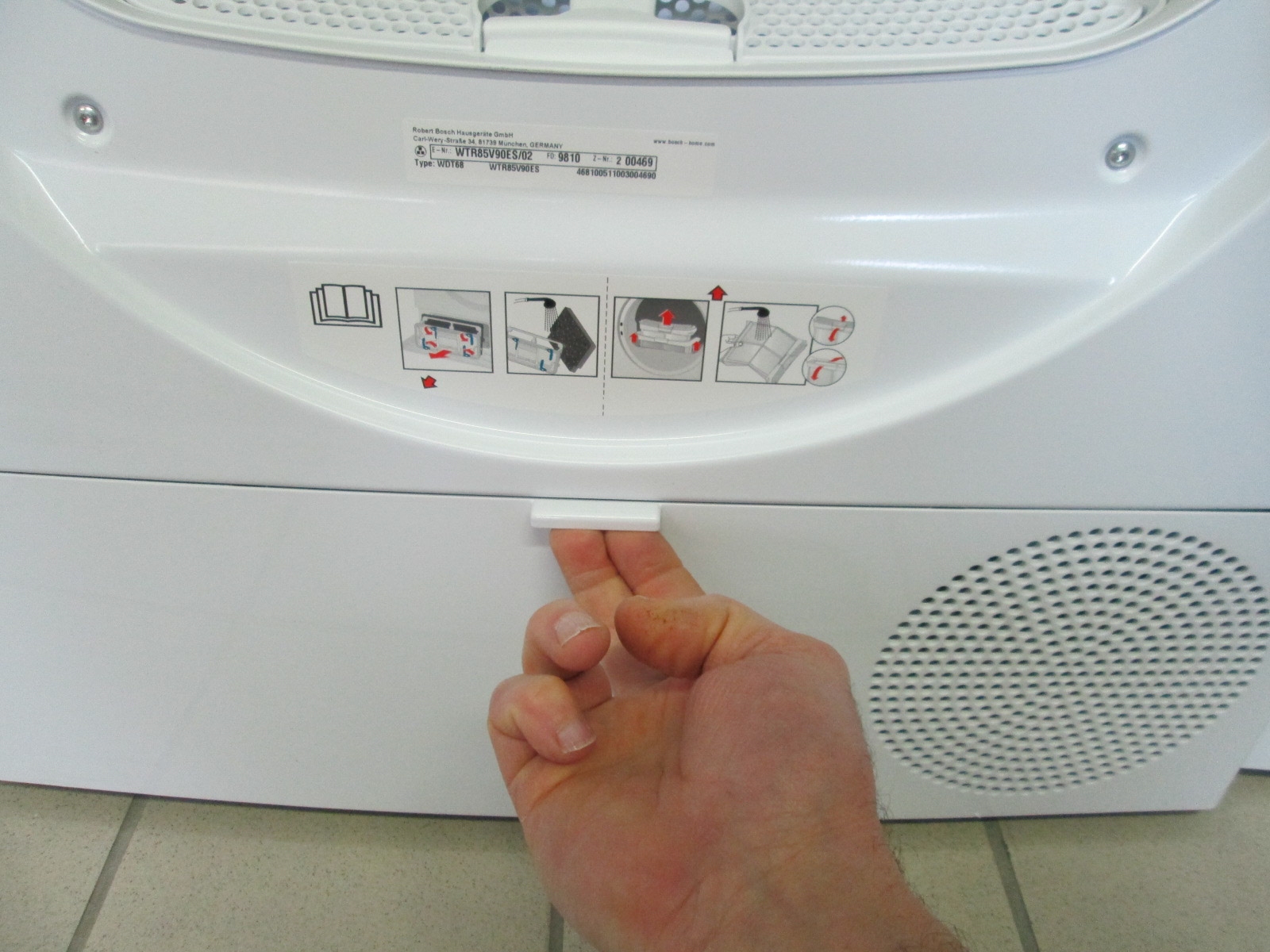 BOSCH WTR85V90ES